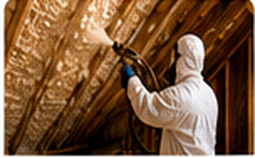 Spray foam insulation project