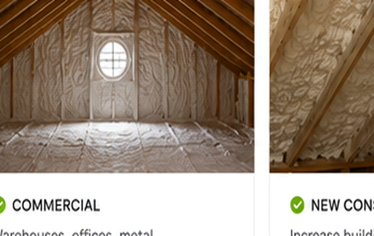 Spray foam insulation project